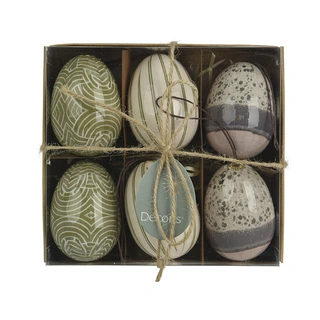 Paasei Mix Groen - 6 st. | Tuincentrum De Boet