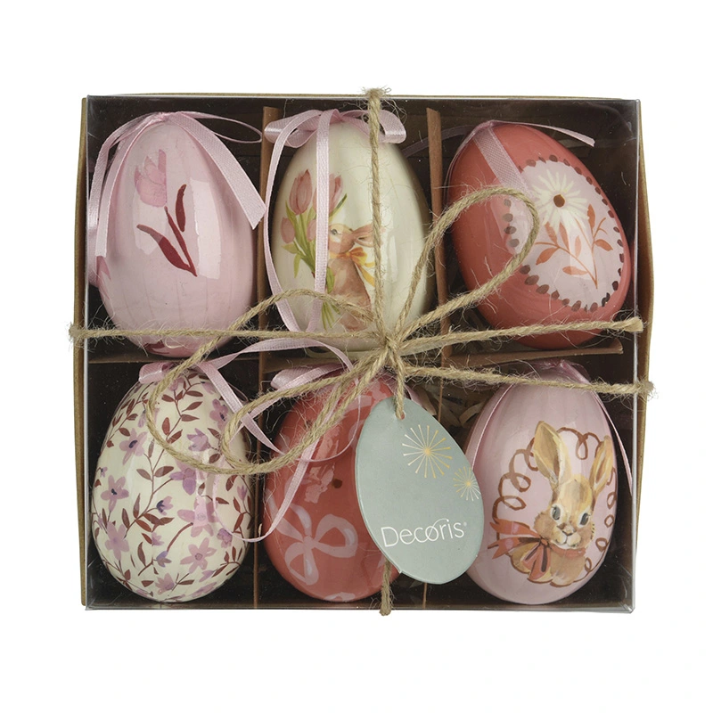 Paasei Mix Roze - 6 st.