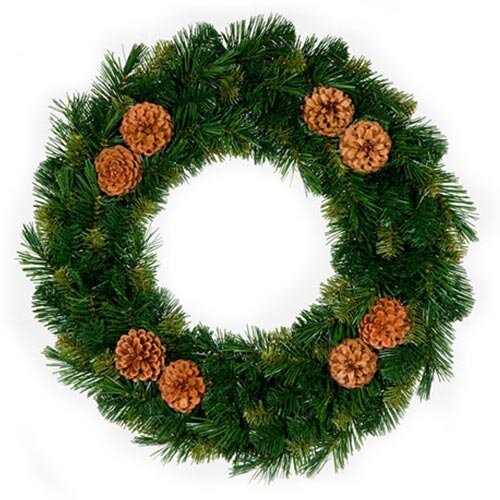 Mixed Kunstkerstkrans - Ø35 cm