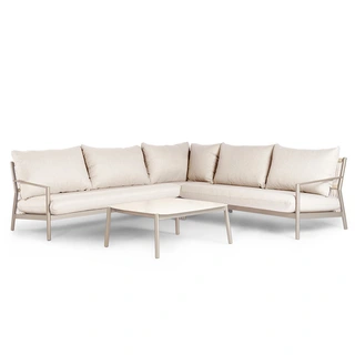 Tierra Outdoor Monti Loungeset - Champagne