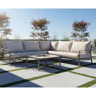 Tierra Outdoor Monti Loungeset - Champagne - afbeelding 2