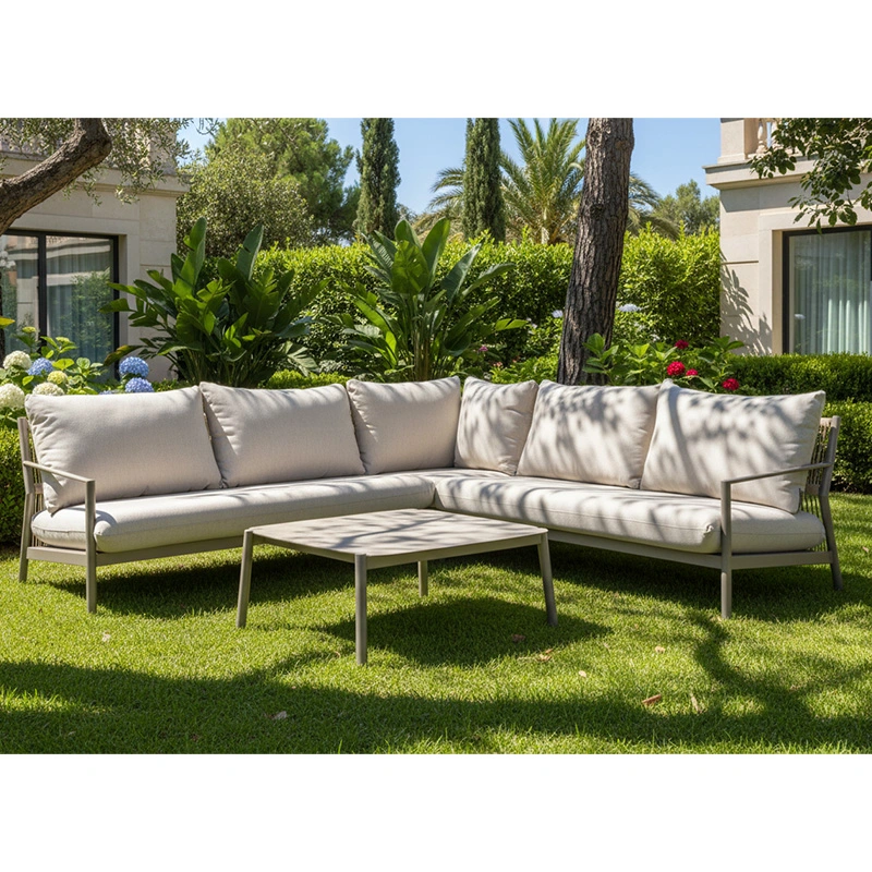 Tierra Outdoor Monti Loungeset - Champagne - afbeelding 3