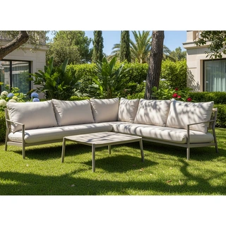 Tierra Outdoor Monti Loungeset - Champagne - afbeelding 3