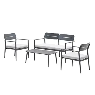 Garden Impressions Morella Loungeset - Black | De Boet