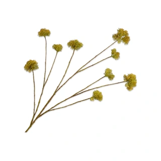 Kunsttak Mos Groen/Bruin - 115 cm