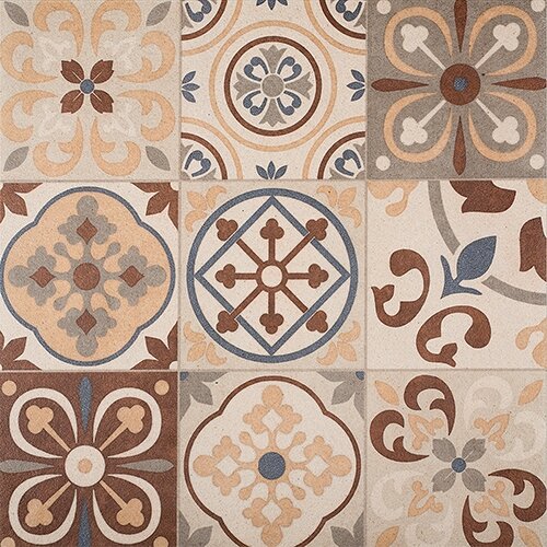 Designo 60x60x3cm Mosaic Terra