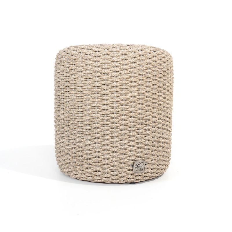 4 Seasons Outdoor Muffin Poef Latte - Ø40 cm - afbeelding 2