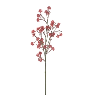 Kunsttak Mulberry Spray Oranje - 70 cm