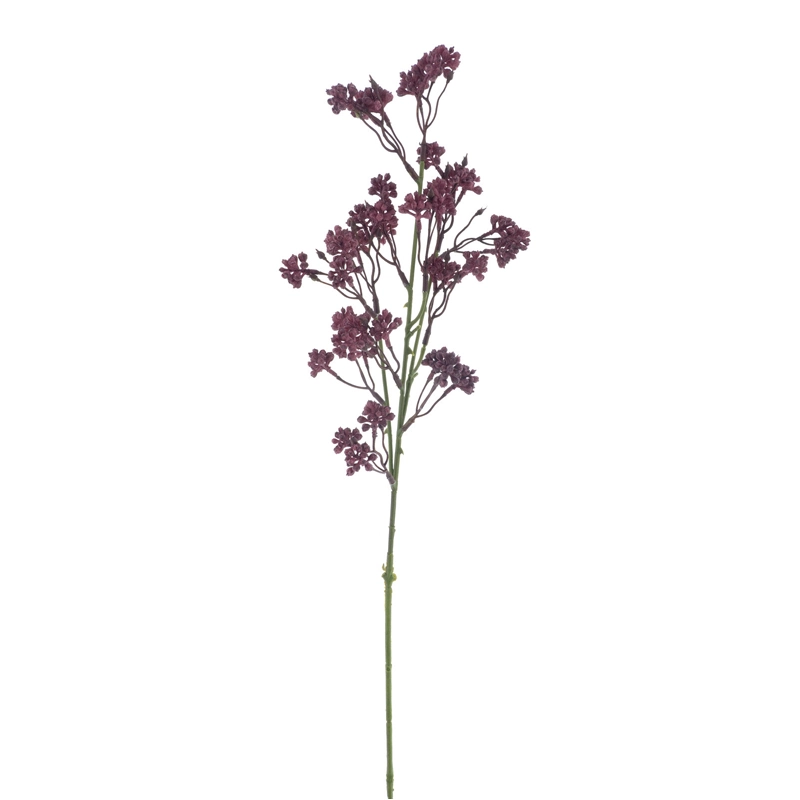 Kunsttak Mulberry Spray Rood - 70 cm