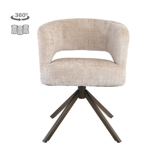 Mura Eetkamerstoel - Cremona Beige - afbeelding 2