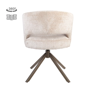 Mura Eetkamerstoel - Cremona Beige - afbeelding 4