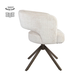 Mura Eetkamerstoel - Cremona Sand - afbeelding 3