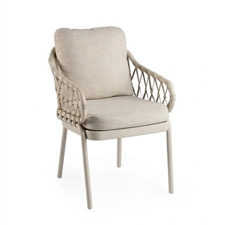 Tierra Outdoor Natal Diningstoel - Champagne