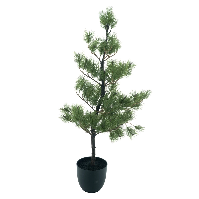Kunstplant Needle Pine Ester In Pot Groen - 115 cm