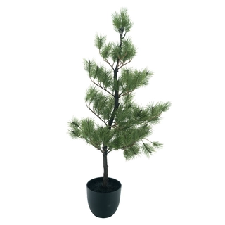 Kunstplant Needle Pine Tree Ester In Pot Groen - 115 cm