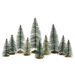 Lemax Needle Pine Trees - 10 st.