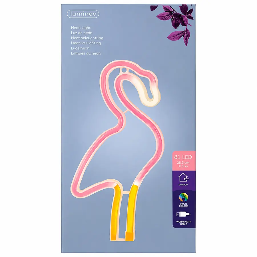 Neon Flamingo