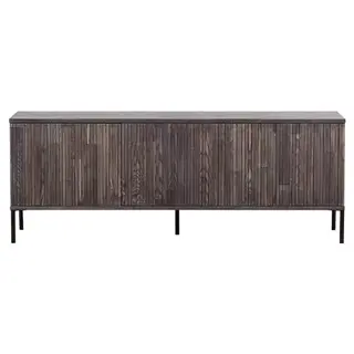 Woood Exclusive New Gravure Tv Meubel 150 cm Essen Espresso [fsc] - afbeelding 1