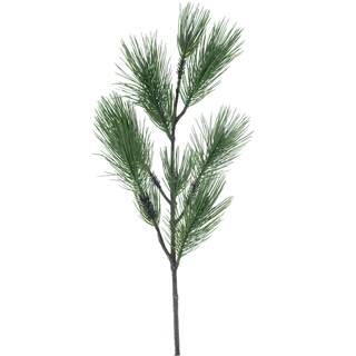 Kunsttak Pine Spray Silja Groen - 98 cm