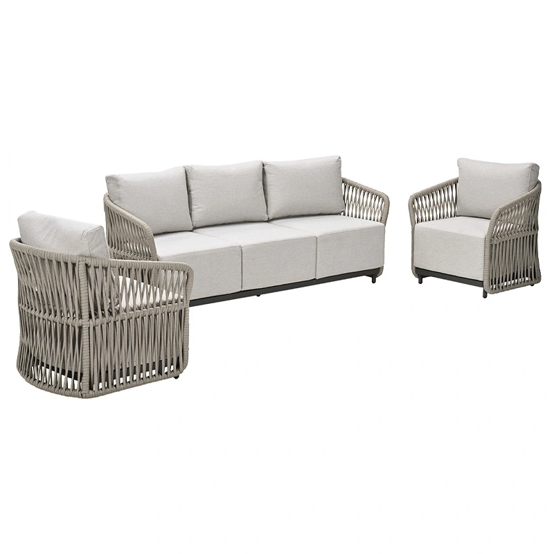 Garden Impressions Normandie Loungeset - Taupe/Vally Sand - afbeelding 1