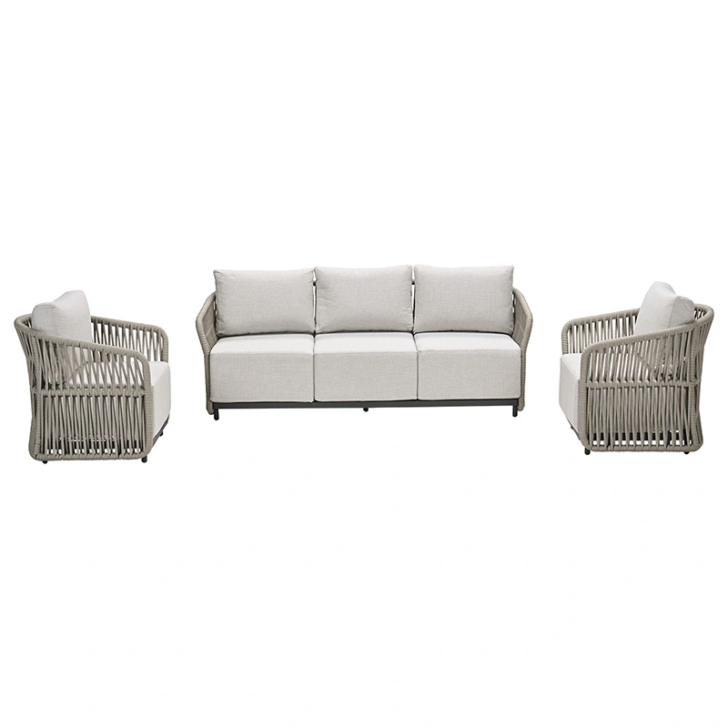 Garden Impressions Normandie Loungeset - Taupe/Vally Sand - afbeelding 2