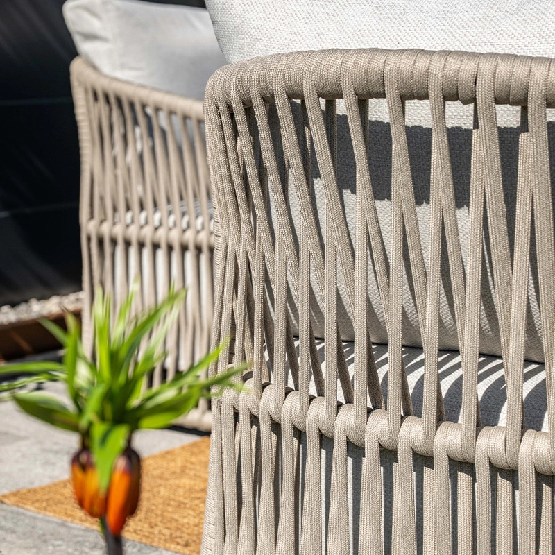 Garden Impressions Normandie Loungeset - Taupe/Vally Sand - afbeelding 8