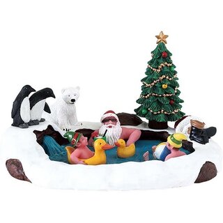 Lemax North Pole Hot Springs