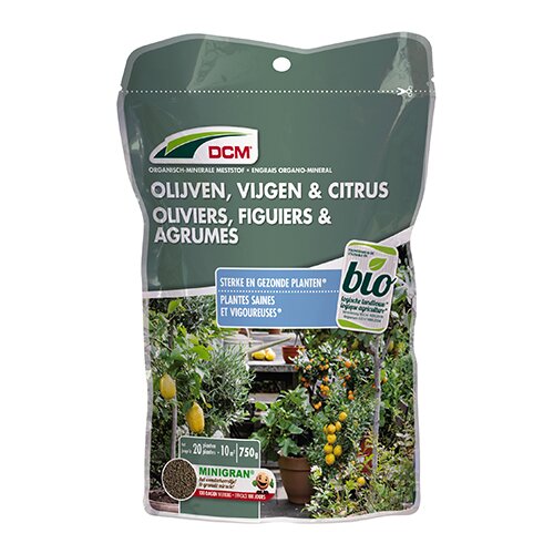 DCM Meststof Olijven, Vijgen & Citrus - 0,75 kg