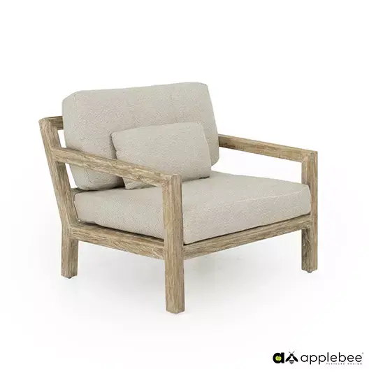 Apple Bee Olive Lounge Tuinstoel - afbeelding 1