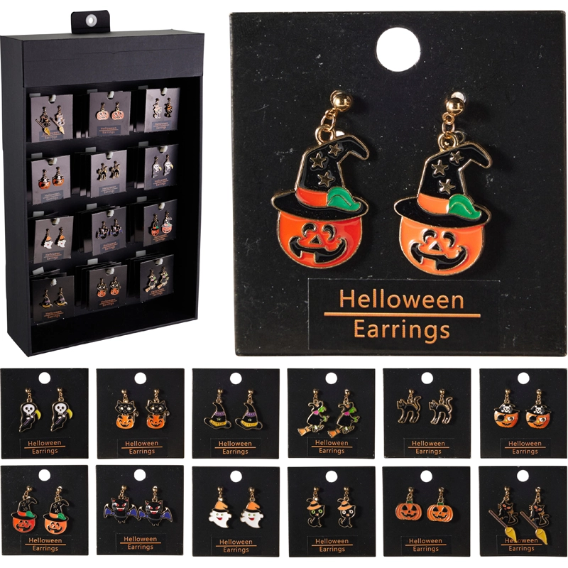 Oorbellen Halloween assorti
