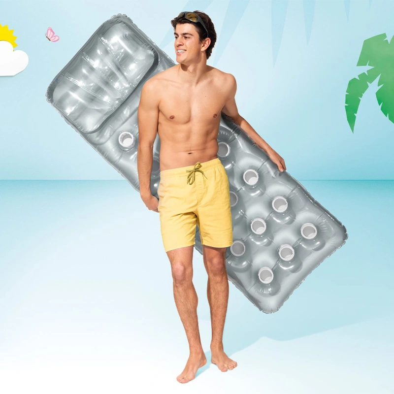 Intex Opblaasbaar luchtbed - Zilver - afbeelding 2