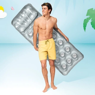 Intex Opblaasbaar luchtbed - Zilver - afbeelding 2