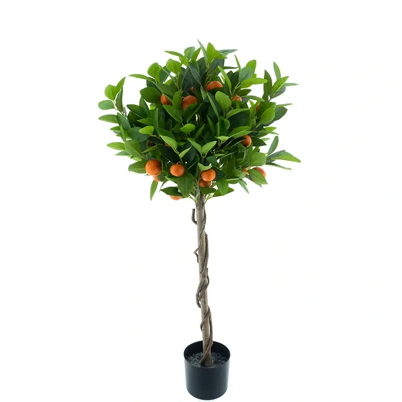 Kunstplant Orange tree Sevilla in pot orange 90cm