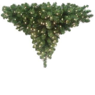 Oregon Plafond Kunstkerstboom LED  Groen - 120 cm
