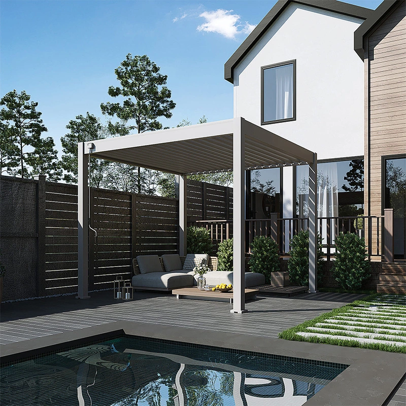 Orion Comfort Overkapping 300x300 cm - Kiezelgrijs - afbeelding 6