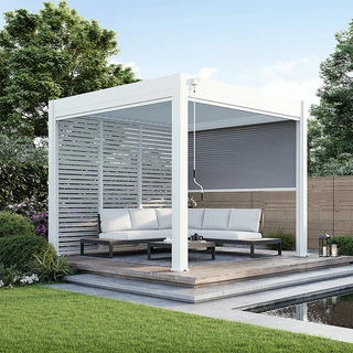 Orion Comfort Overkapping 300x300 cm - Wit - afbeelding 5