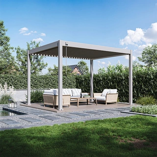 Orion Comfort Overkapping 300x400 cm - Kiezelgrijs - afbeelding 6