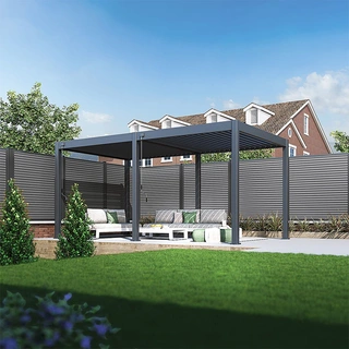 Orion Comfort Overkapping 300x530 cm - Antraciet - afbeelding 6