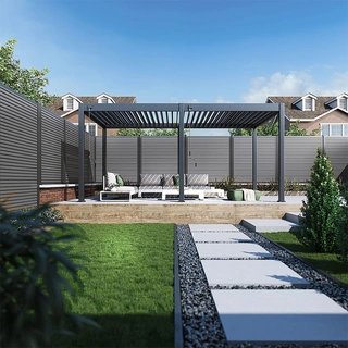 Orion Comfort Overkapping 300x530 cm - Antraciet - afbeelding 7