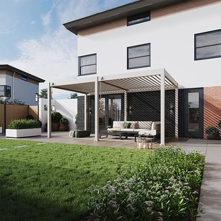 Orion Comfort Overkapping 300x530 cm - Kiezelgrijs - afbeelding 7