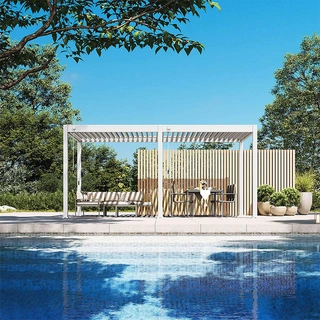 Orion Comfort Overkapping 300x530 cm - Wit - afbeelding 6