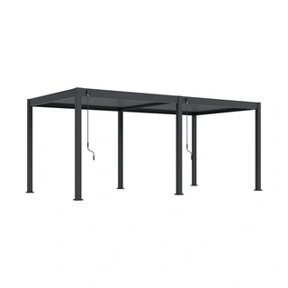 Orion Comfort Overkapping 300x600 cm - Antraciet - afbeelding 1