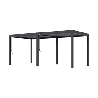 Orion Comfort Overkapping 300x600 cm - Antraciet - afbeelding 3