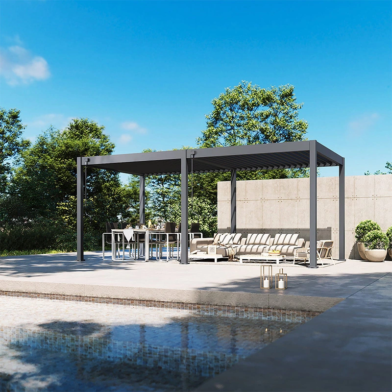 Orion Comfort Overkapping 300x600 cm - Antraciet - afbeelding 7