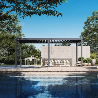 Orion Comfort Overkapping 300x600 cm - Antraciet - afbeelding 8