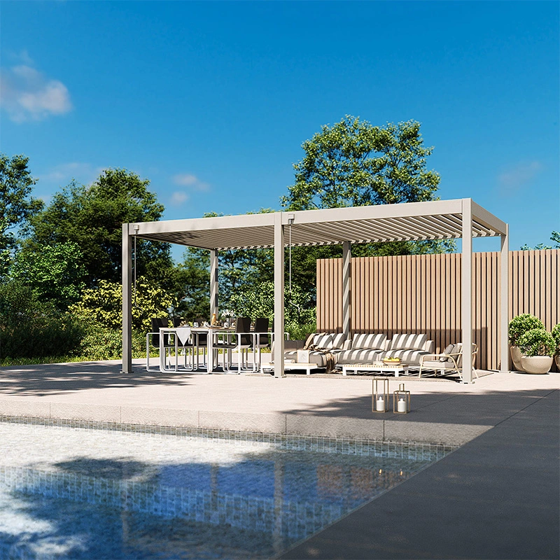 Orion Comfort Overkapping 300x600 cm - Kiezelgrijs - afbeelding 6