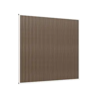 Orion Composietwand - 265x236 cm - Wit/Teak - afbeelding 1