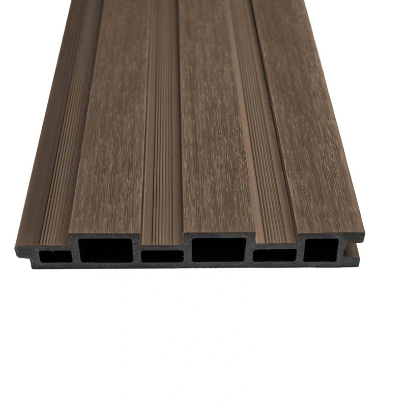 Orion Composietwand - 300x236 cm - Antraciet/Teak - afbeelding 4