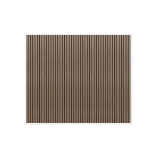 Orion Composietwand - 300x236 cm - Wit/Teak - afbeelding 2