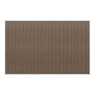 Orion Composietwand - 400x236 cm - Wit/Teak - afbeelding 2